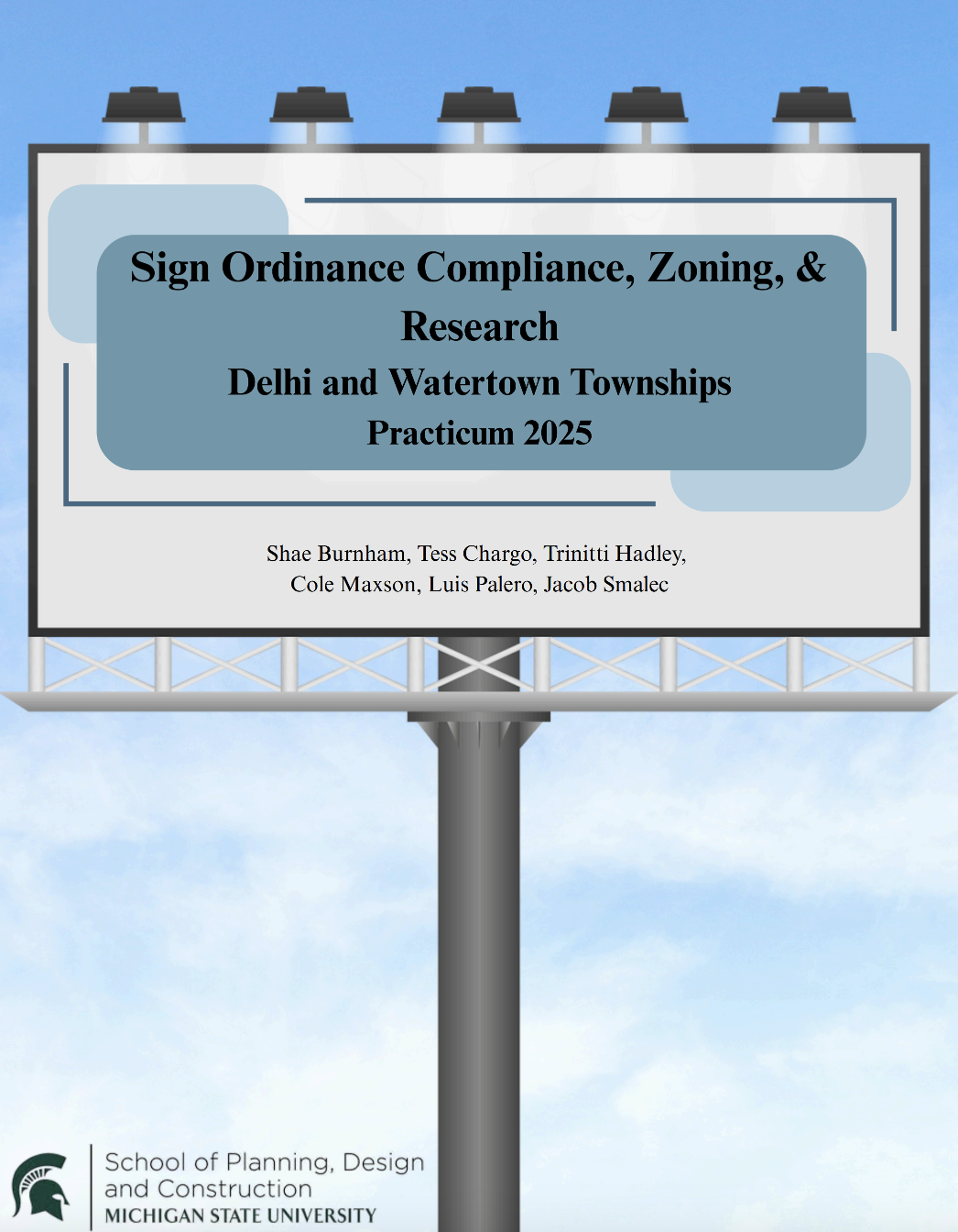 Report for MSU: Watertown Township Sign Bylaw Revision